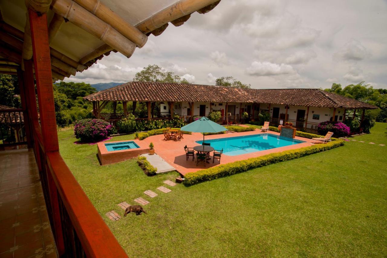 Vila Hacienda El Saman Quimbaya Exteriér fotografie
