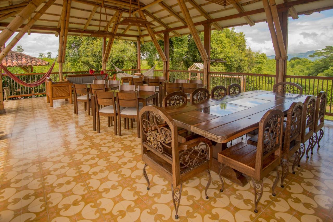 Vila Hacienda El Saman Quimbaya Exteriér fotografie