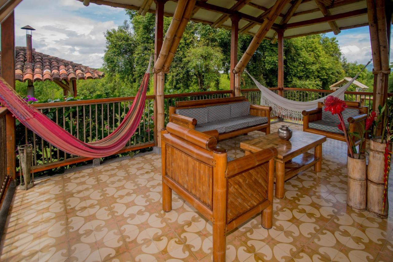 Vila Hacienda El Saman Quimbaya Exteriér fotografie
