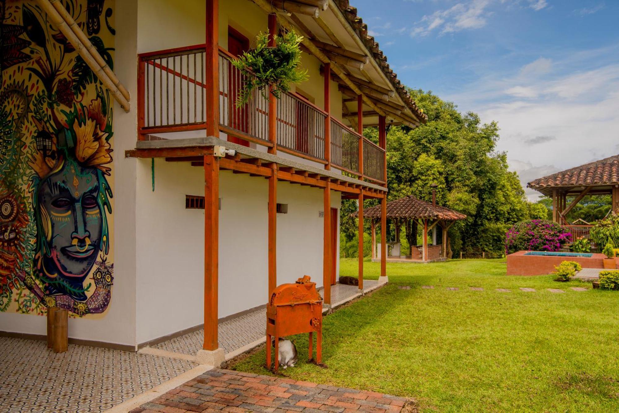 Vila Hacienda El Saman Quimbaya Exteriér fotografie